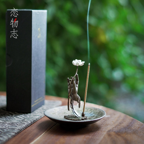 纯手工香炉香插香道配件线香炉