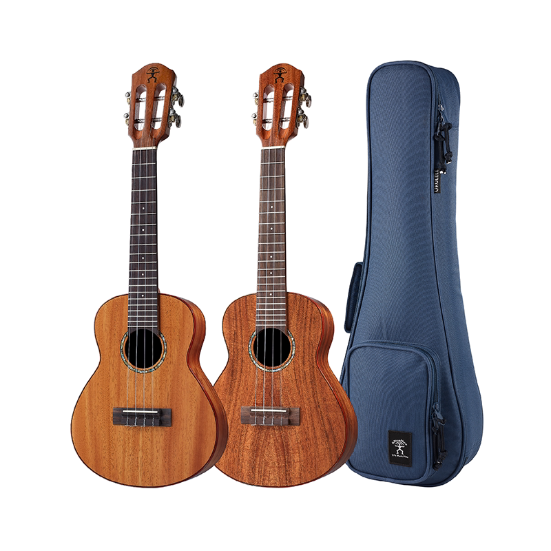 彩虹人尤克里里中国网ac30ac60桃花芯相思木全单乌克丽丽ukulele