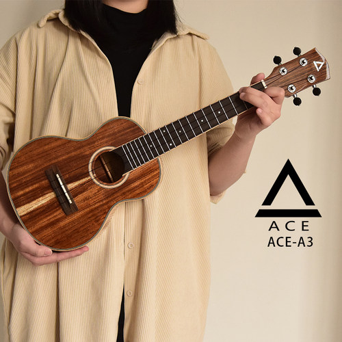 ACE尤克里里A3专业演奏级相思木