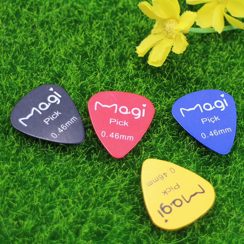 尤克里里拨片 magi ukulele 乌克丽丽夏威夷 吉他拨片5片装拨片盒
