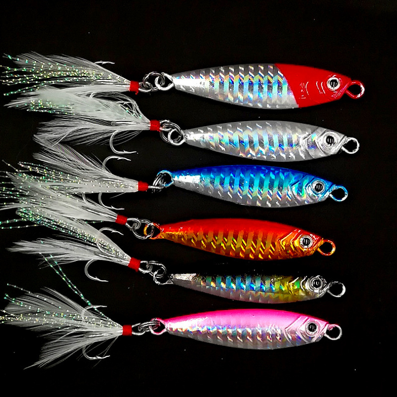 日系路亚铁板饵淡水岸投