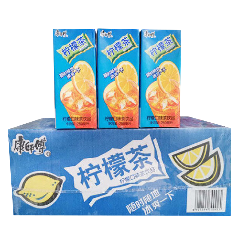 康师傅柠檬茶250ml柠檬味红茶 正宗港式风味 新品上市饮品