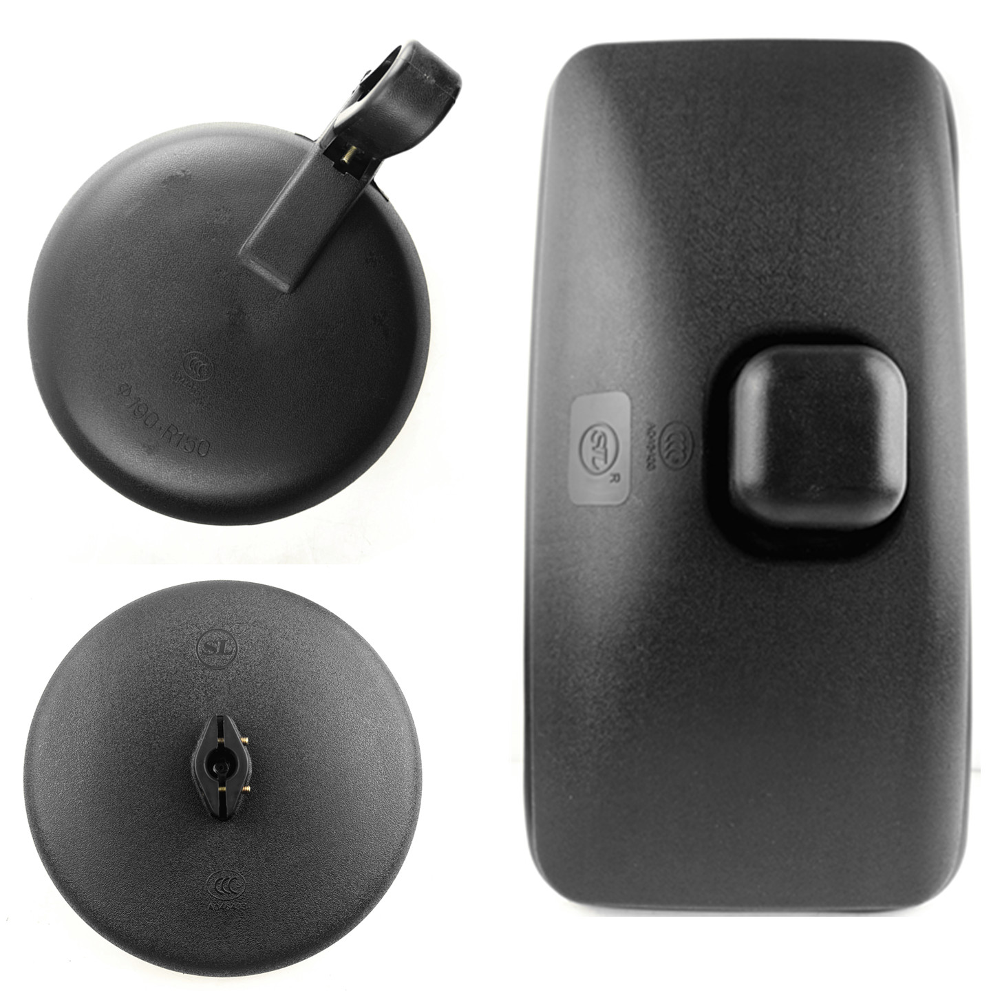 徐工吊车倒车镜卷扬后视镜钢丝