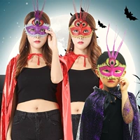 Mặt nạ Halloween Peacock Feather Mặt nạ mắt Trẻ em Trang điểm dành cho người lớn Trang phục dành cho người lớn - Sản phẩm Đảng / Magic / Hiệu suất đồ hóa trang halloween cho bé trai