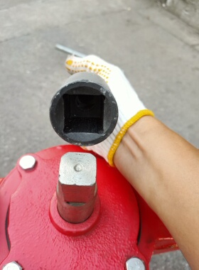 免下井FBA1000地下消火栓扳手三角四角五角地埋闸阀钥匙定制