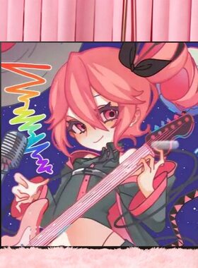 重音teto数字油画填涂色手工绘