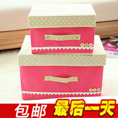 装小孩衣物收纳箱婴儿童储存盒放尿布料整理箱子收拾衣服布艺专用