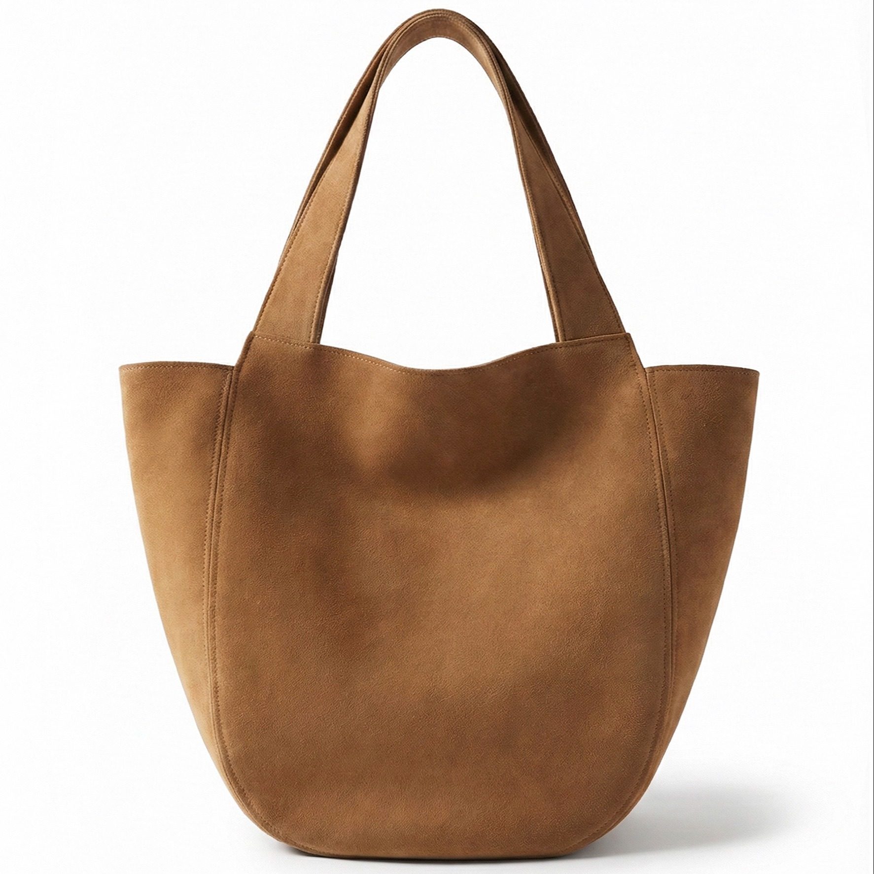 沙丘 | 设计师款 超轻环保皮麂皮托特包女大容量手提包通勤单肩包,箱包皮具/热销女包/男包,通用款女包,淘宝优惠券,粉丝福利购,淘宝优惠卷