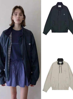 韩代潮牌nocontent全秀林同款Cotton Casual可两面穿复古夹克外套