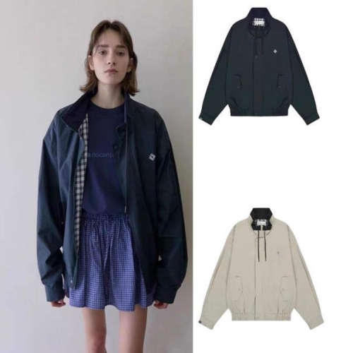 正品复古两面穿立领工装休闲夹克