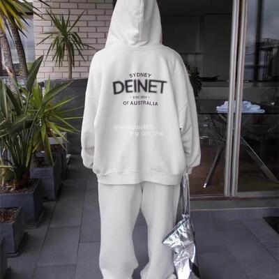 直邮正品前后字母百搭宽松款卫衣