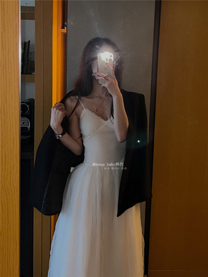 直邮正品可爱女人吊带连衣裙纱裙