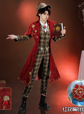 猫漫MOMENT第五人格cos小说家福尔摩斯cosplay联动稀世时装