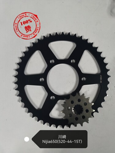 适用川崎异兽Versys650 z650 ninja650大小牙盘链轮/油封链条
