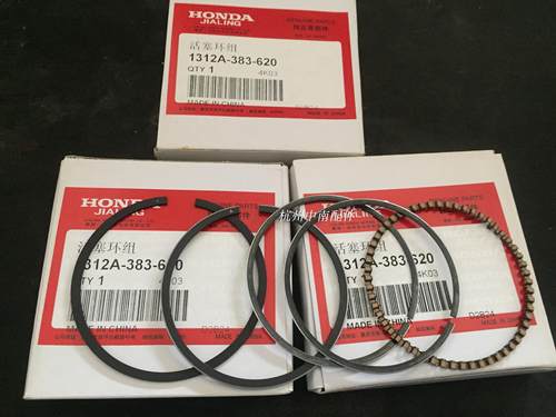 处理嘉陵原厂老款CG125 花猫 银猫一代二代XF125活塞环库存货活塞