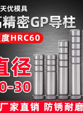 定做GP精密导柱导套SUJ2轴承钢五金冲压模具配件内导柱  20 22 30
