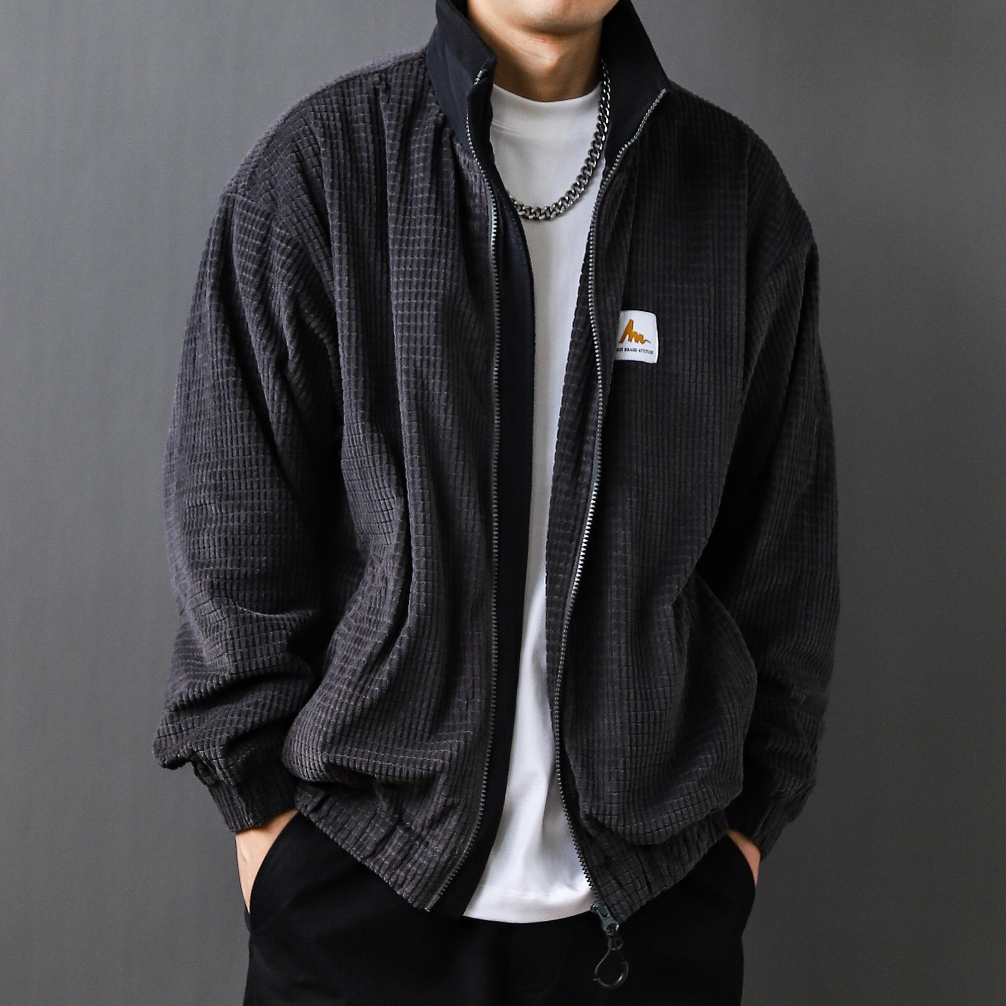 小众华夫格设计感潮牌春秋季外套