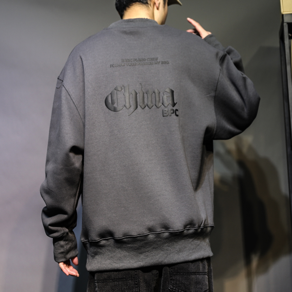 2022卫衣男宽松春季新款