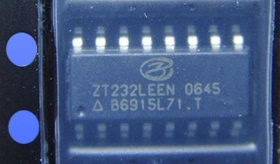 ZT232 ZT232LEEN SOP16脚 全新RS-232收发器芯片 贴片IC