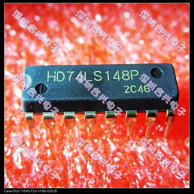 74LS148 HD74LS148P DIP 译码器/复工器 全新原装进口
