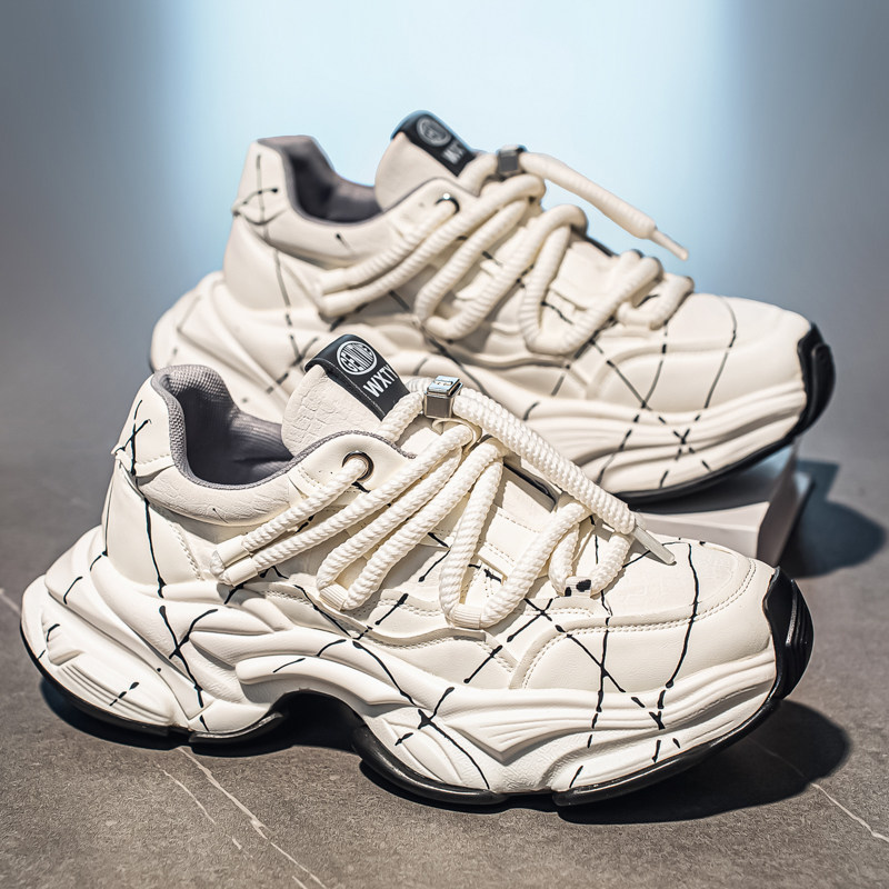 男鞋2025新款秋季网红爆款百搭休闲跑步运动厚底阿甘增高老爹潮鞋,流行男鞋,老爹鞋,淘宝优惠券,粉丝福利购,淘宝优惠卷