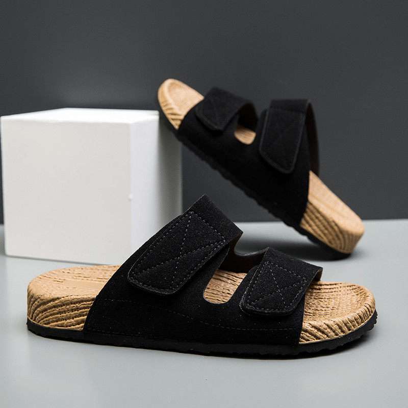 勃肯拖鞋男2026夏季新款外穿踩屎感软底防滑耐磨户外休闲沙滩凉鞋