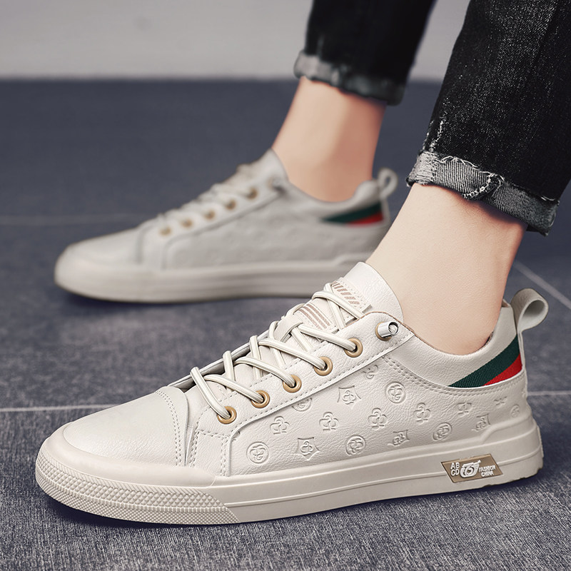 欧洲站男鞋冬季潮流百搭运动平板鞋百搭男士休闲皮鞋防水小白潮鞋,流行男鞋,单鞋,淘宝优惠券,粉丝福利购,淘宝优惠卷