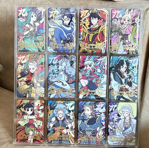 非人哉吧唧收纳盒亚克力方吧唧展示架全职高手镜我双生徽章收纳架