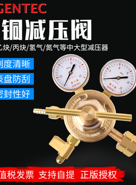 美国捷锐减压阀452H-200 氢气减压阀 甲烷减压阀氢气减压器减压表