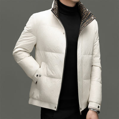 皮尔卡丹男士轻奢潮流羽绒服