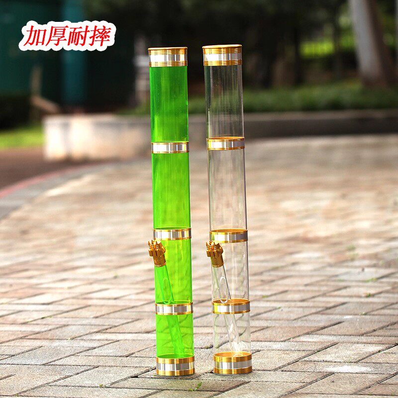 云南加厚透明水烟筒亚克力彩色水烟筒耐摔水烟袋大号水烟壶水烟斗
