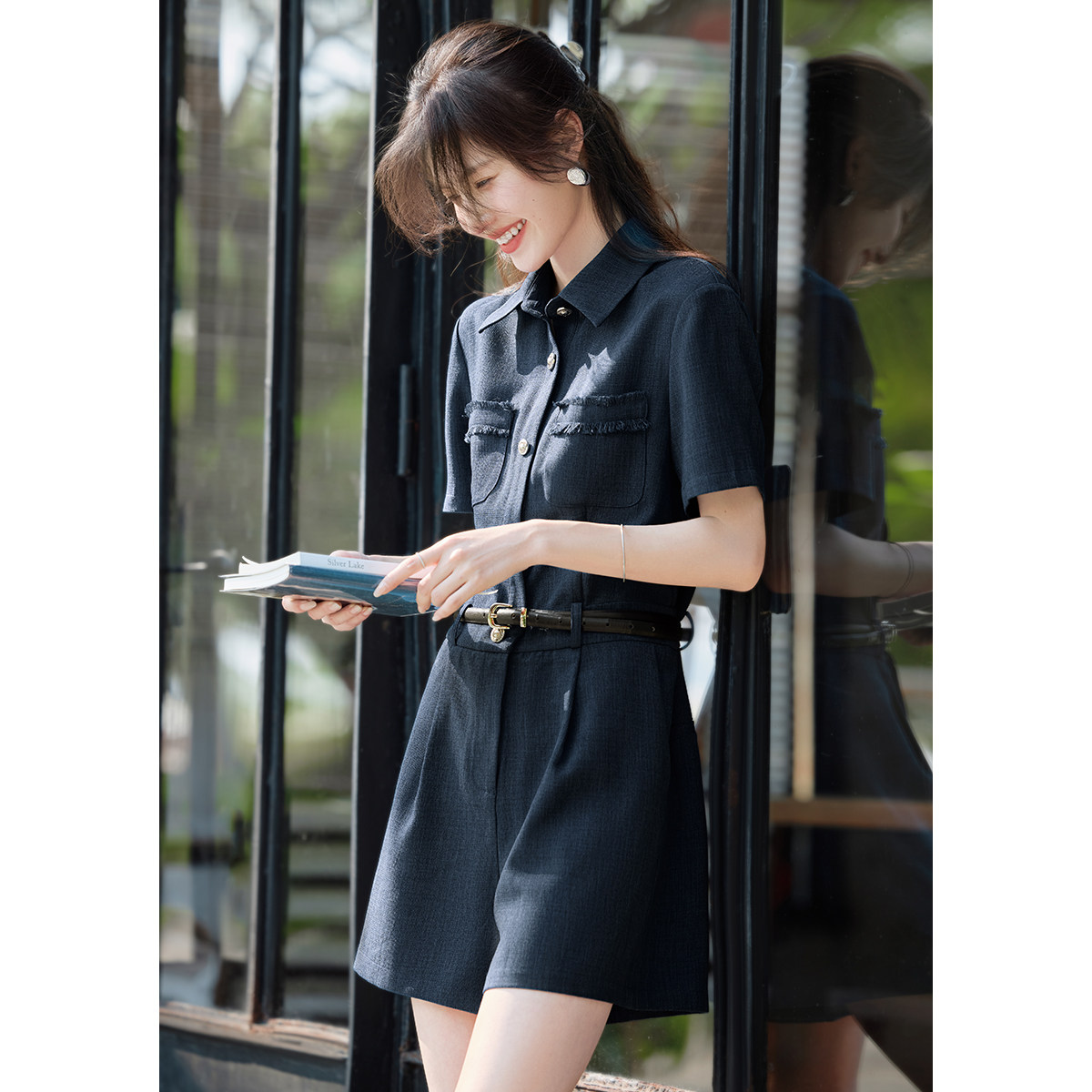 XWI欣未知性优雅小香风连体裤女2025年夏季小个子收腰显瘦连体衣,女装/女士精品,连体衣/裤,淘宝优惠券,粉丝福利购,淘宝优惠卷