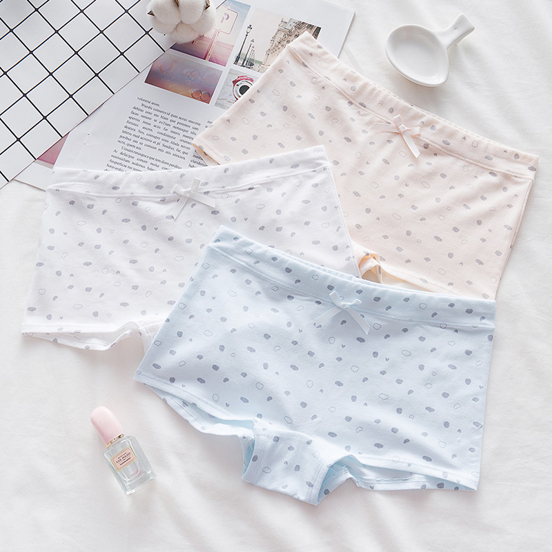 3条包邮怡兰芬少女棉质面料中腰