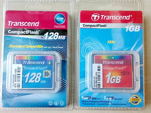 TRANSCEND创见记忆卡128M\1G发那科三菱机床系统数据CF卡槽闪存卡