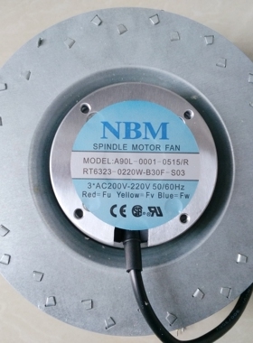 替代FANUC发那科主轴驱动电机散热风扇NBM A90L-0001-0515/R