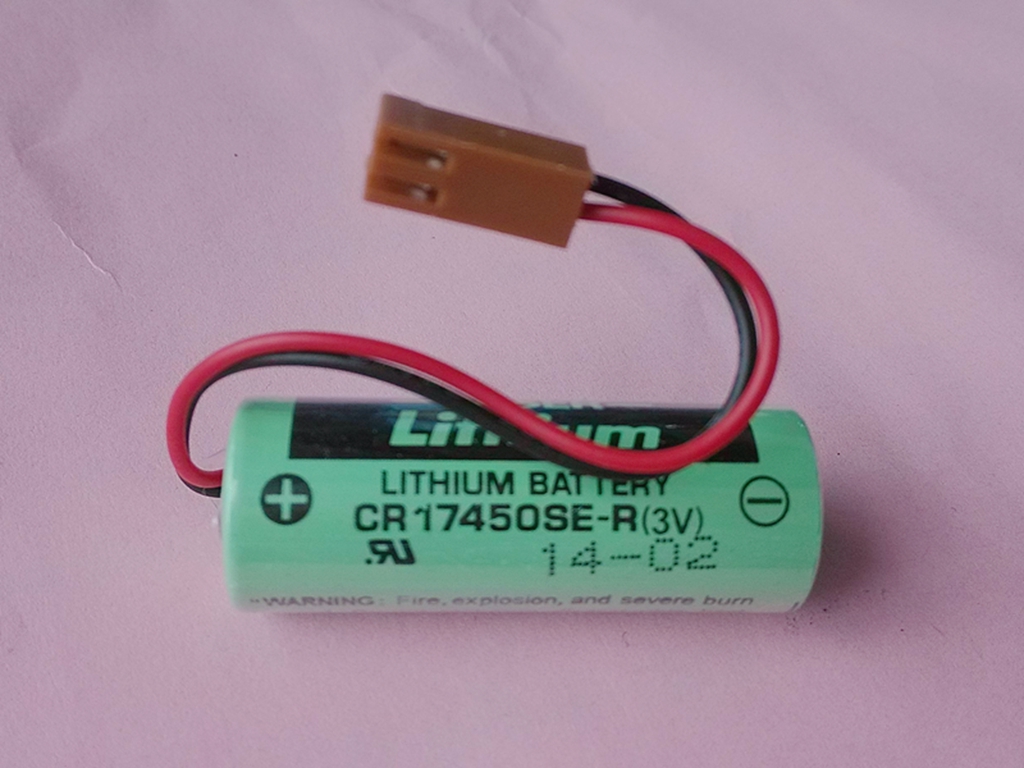发那科3V系统电池A02B-0265-K101,东洋CR17450SE-R铝锂子电池