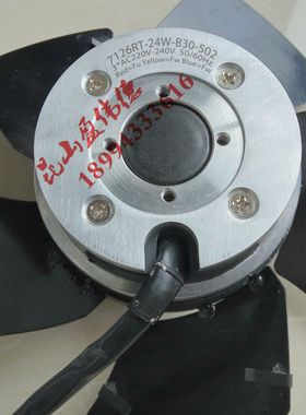 全新原装7126RT-24W-B30-S02 3*AC220V-240V 电机主轴风扇