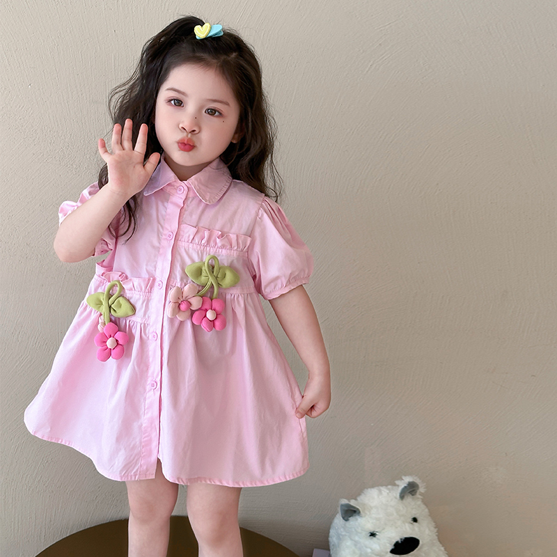 女童夏装连衣裙2025新款儿童