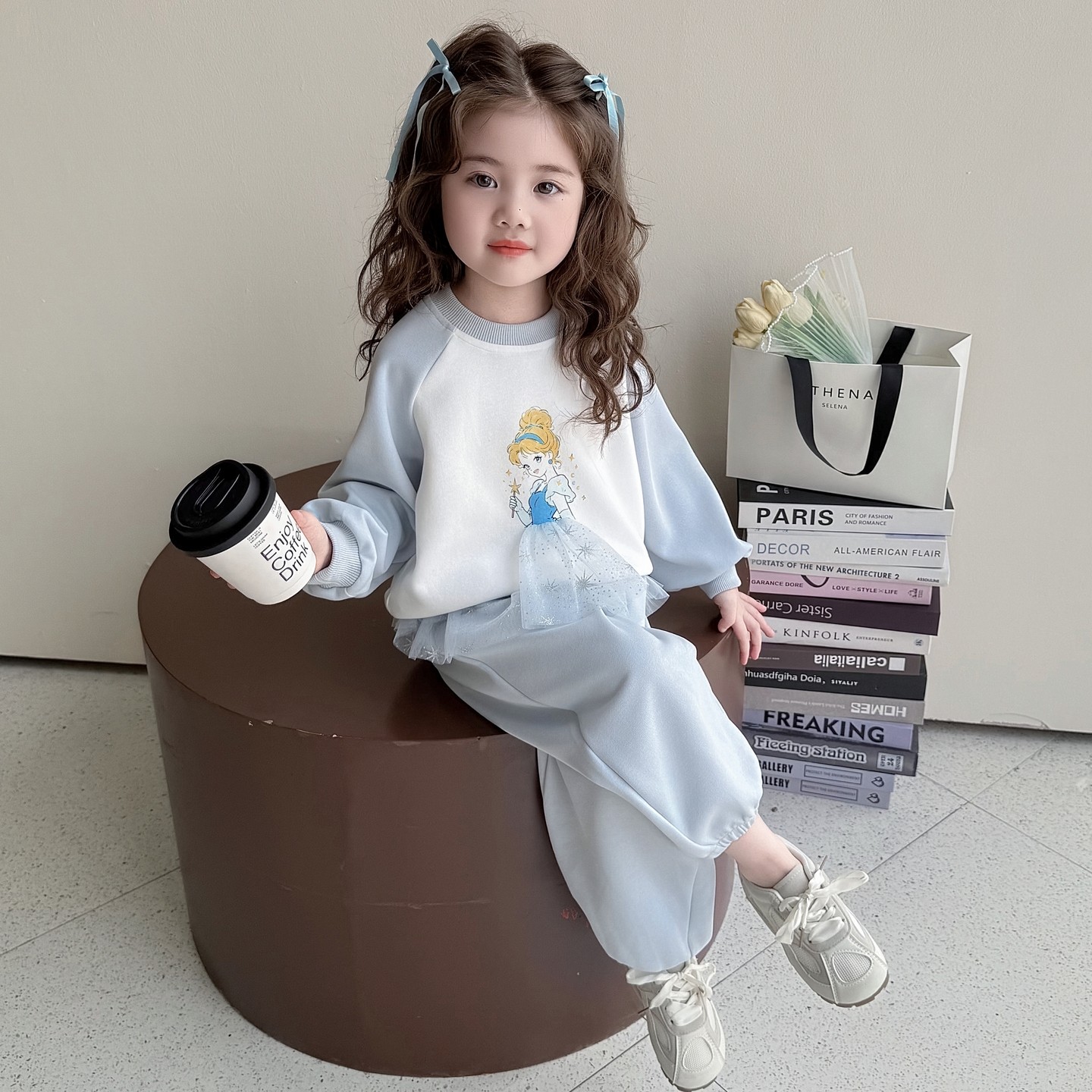 女童春秋款运动套装2026新款洋气时髦儿童女宝宝春季春装开春卫衣,童装/婴儿装/亲子装,套装,淘宝优惠券,粉丝福利购,淘宝优惠卷