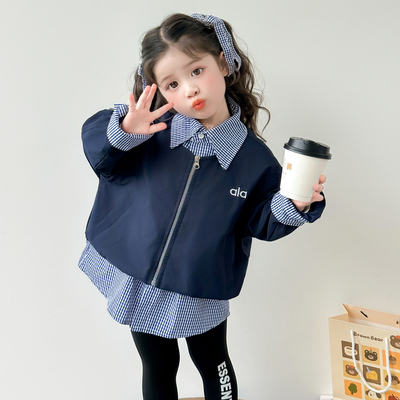 男童夹克外套春装儿童棒球服