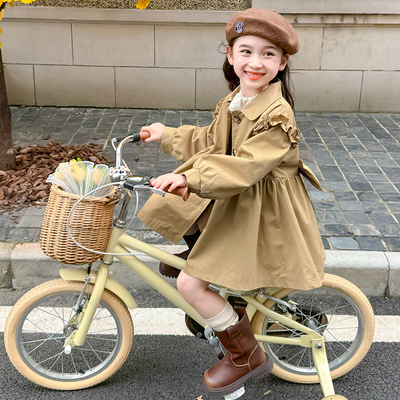 洋气中长款女童上衣时髦