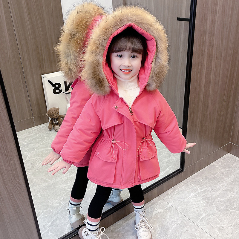 女童加厚外套夹棉棉衣初冬装洋气宝宝派克服儿童收腰加绒棉服秋冬,童装/婴儿装/亲子装,棉袄/棉服,淘宝优惠券,粉丝福利购,淘宝优惠卷