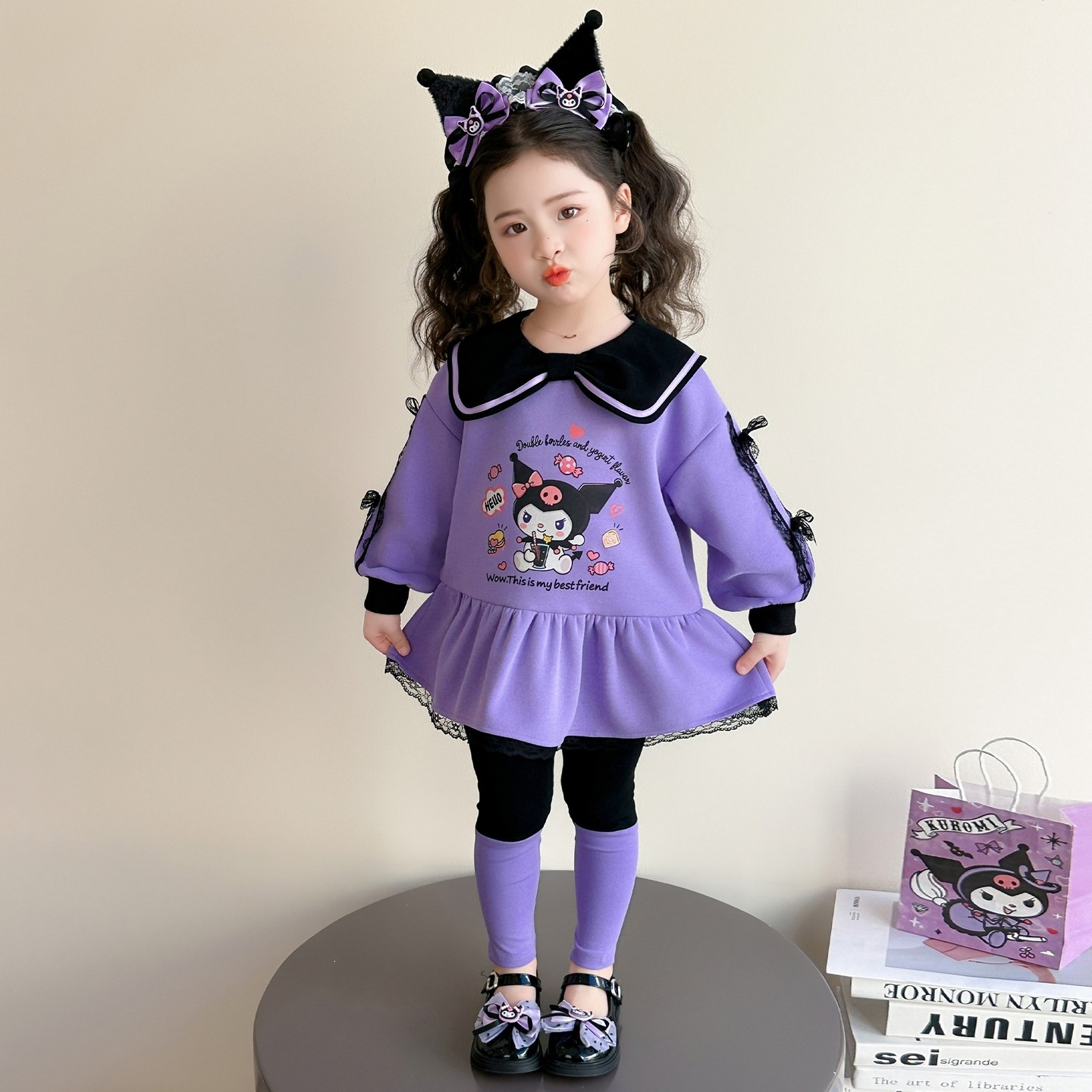 女童春秋款运动套装2026新款洋气时髦儿童女宝宝春季春装开春卫衣,童装/婴儿装/亲子装,套装,淘宝优惠券,粉丝福利购,淘宝优惠卷