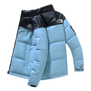 2022冬季短款学生羽绒服加厚保暖皮面外套男装DS-B247-MY21-P145图片
