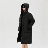 冬季暖标90白鸭绒连帽外套羽绒服情侣款带B247-2689-p220，男装羽绒服，电商B247