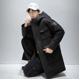 2022冬季新款中长款羽绒服青春流行外套潮男装DS-B247-2129-P190，男装羽绒服，电商B247