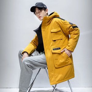 2022冬季新款中长款羽绒服青春流行外套潮男装DS-B247-2129-P190图片