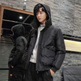 2020电商B247冬季新款羽绒服男外穿免烫加厚韩版流行短款7804-P90，男装羽绒服，电商B247