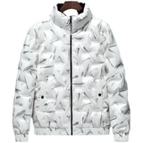 2022新款流行冬季潮纯色亮面男装外套羽绒服DS-B247-2127-P110，男装羽绒服，电商B247