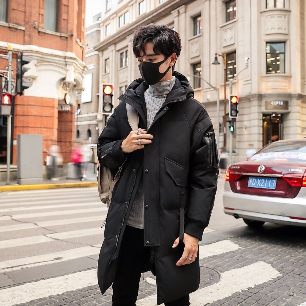 2022冬季新款舒适中长款外穿时尚防寒户外男装DS-B247-1966-P190，男装羽绒服，电商B247